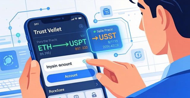 Trust钱包去中心化交易三步走