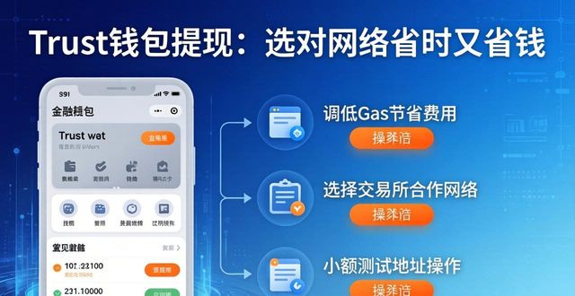 Trust钱包提现：选对网络省时又省钱